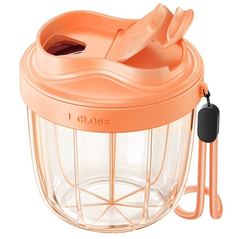 Large Capacity 7 Grids Pill Cup Bottle Organizer Supplement Organizer for 7 Various Vitamins Travel Pill Case Box Waterproof