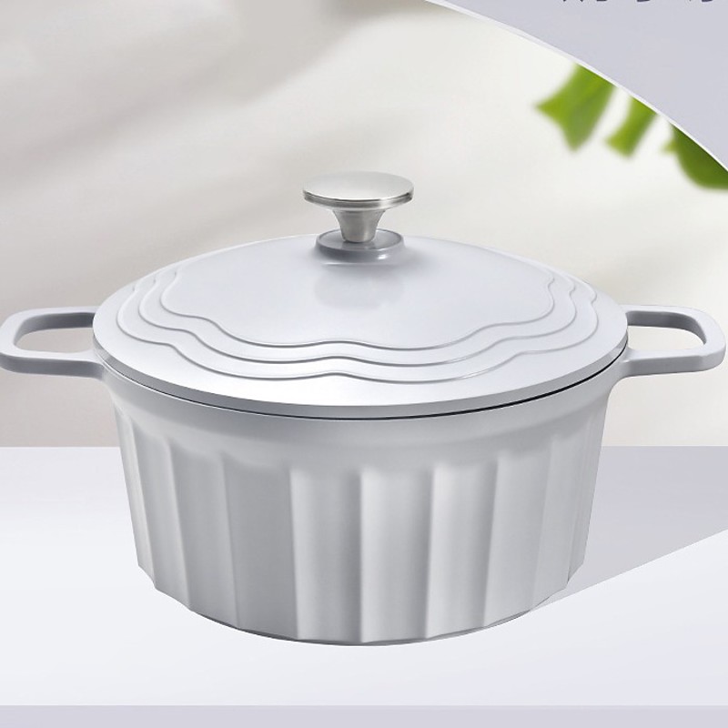 Casserole Dishes Ceramic Enamel Pot Household Soup Pot Stew Pot Induction Cooker Casserole Ceramic Casserole Non-stick Pot Cooking Pot