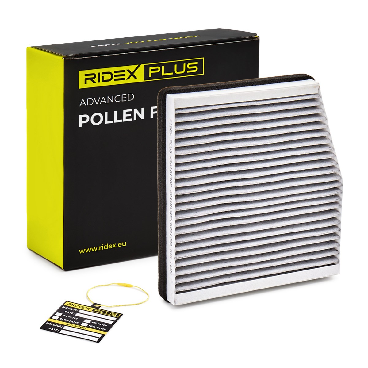 RIDEX PLUS Innenraumfilter FIAT,LANCIA,UAZ 424I0198P 46770834,151110908010,46722862 46722863,46723245,46770829 Image