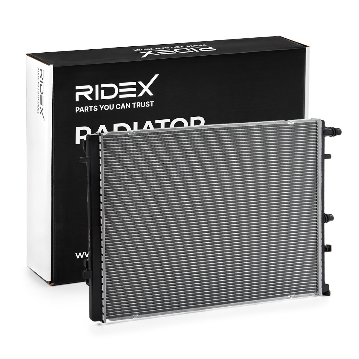 RIDEX Kühler, Motorkühlung RENAULT 470R1503 214109155R Kühler,Wasserkühler,Autokühler,Motorkühler Image