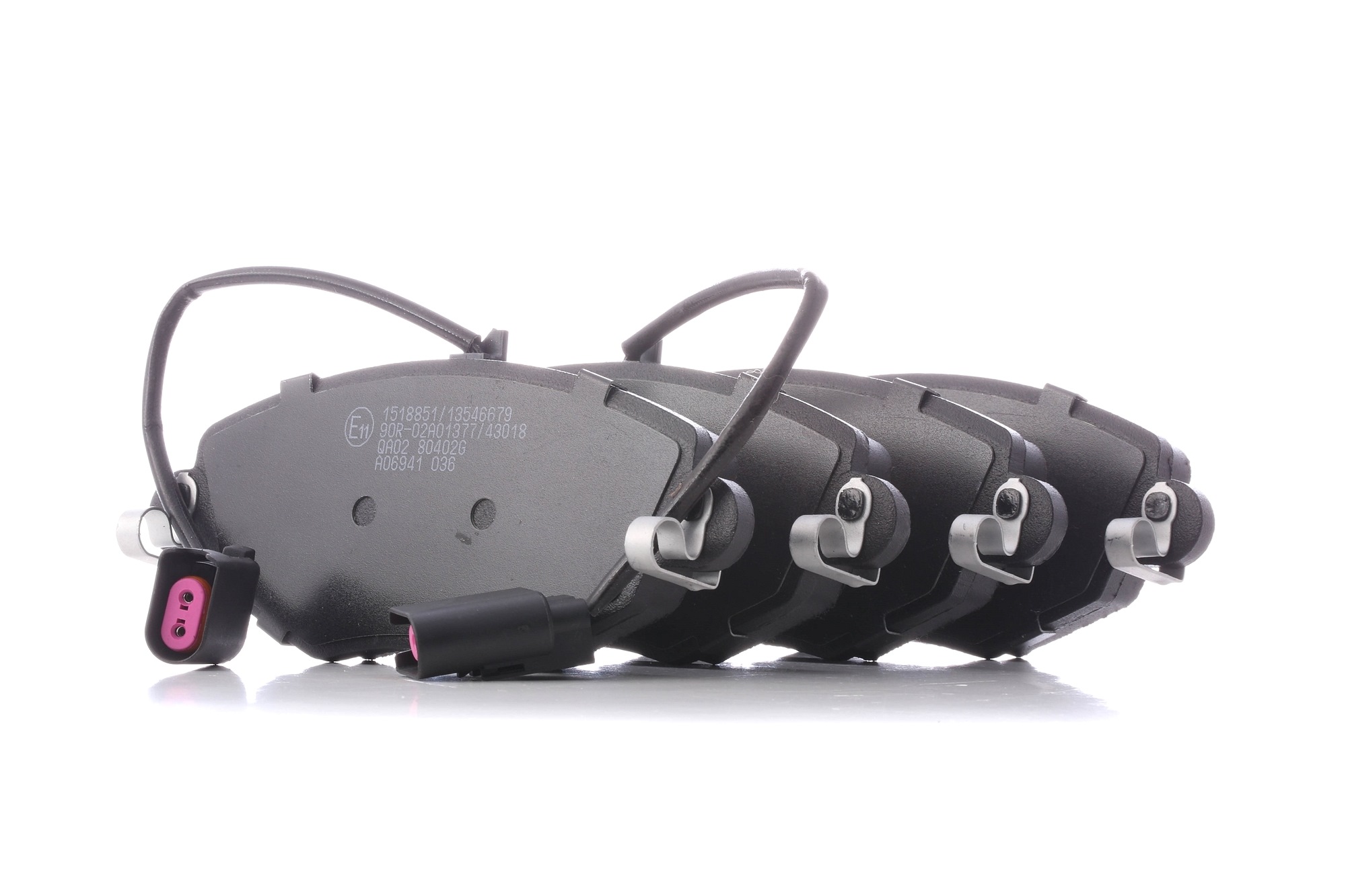 RIDEX Bremsbelagsatz FORD,JAGUAR 402B1164 1121894,1S712K021AB,1204843 C2S17129,ME1S7J2K021AC,ME1S7J2K021AD,1250688,1521531,1522062,1783849,1S712K021AC Image