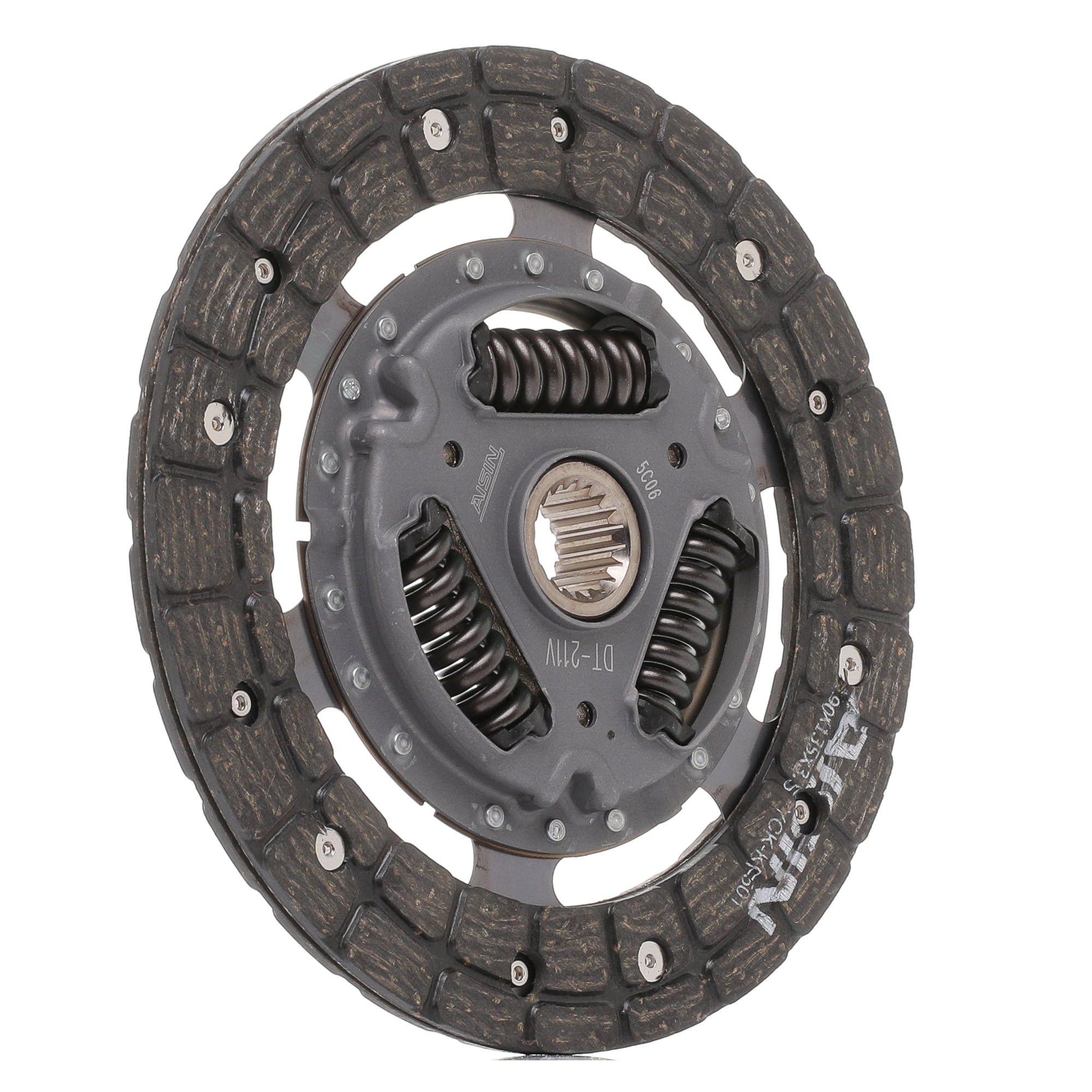 AISIN Kupplungsscheibe TOYOTA,PEUGEOT,CITROËN DT-211V 312500H040,312500D010,312500D051 Mitnehmerscheibe 312500D081,312500D190,3125052080,312500D080 Image