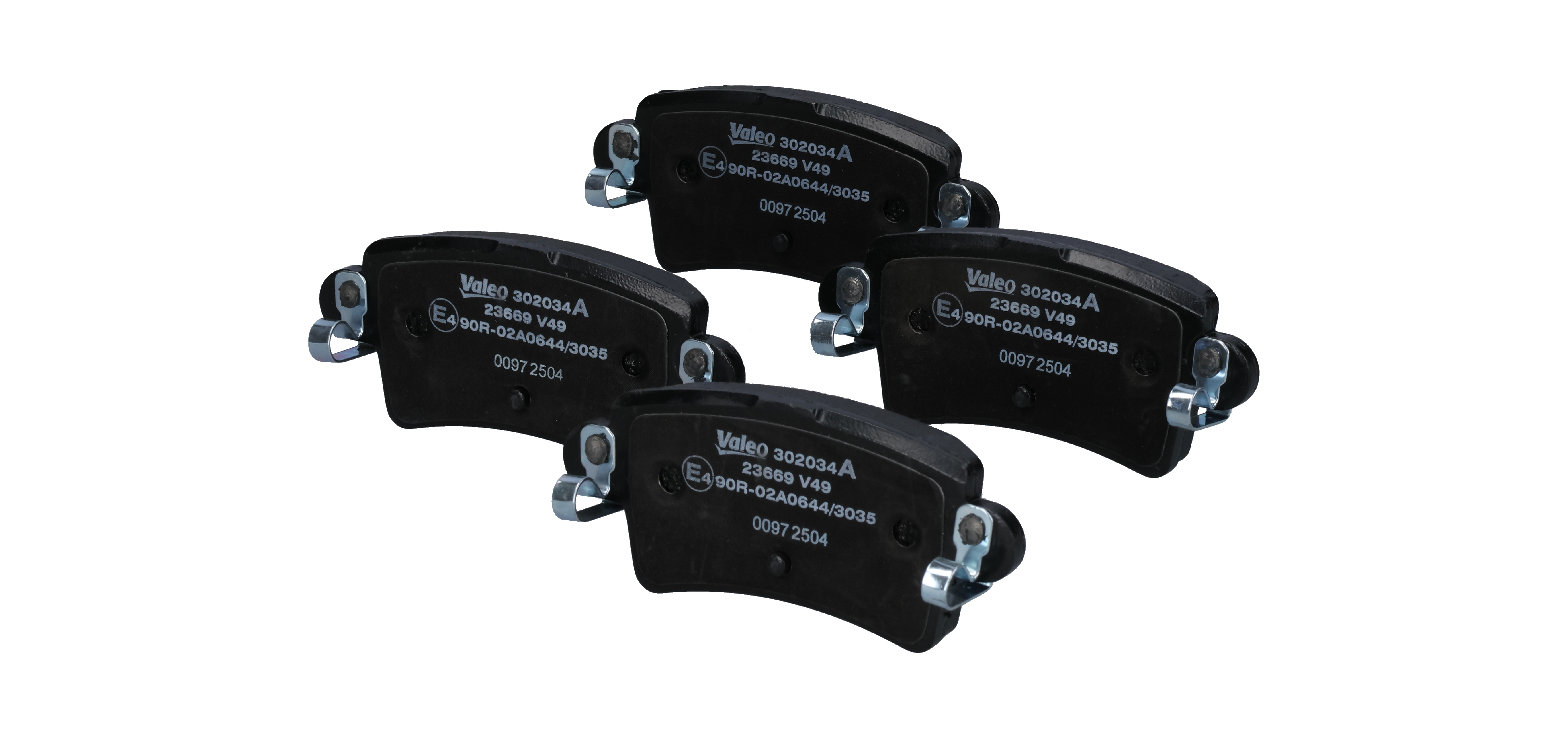 VALEO Bremsbelagsatz OPEL,RENAULT,NISSAN 302034A 9111467,440604347R,7701206763 8660004483,1605623,1605982,93173182,4406000QAE,8671016747,93169006 Image