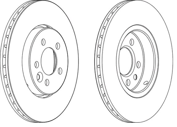 JURID Bremsscheibe MG,ROVER 562165JC 10002710,GBD90844,SDB000870 Bremsscheiben,Scheibenbremsen SDB000880,SDB100940,SDB000881 Image