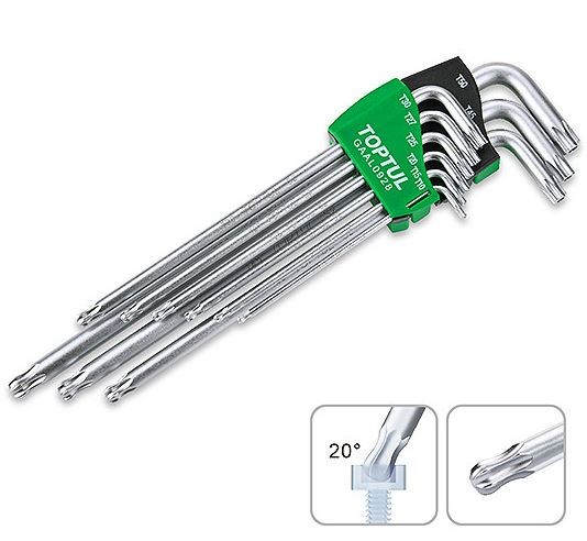 TOPTUL Winkelschraubendrehersatz GAAL0928 Image