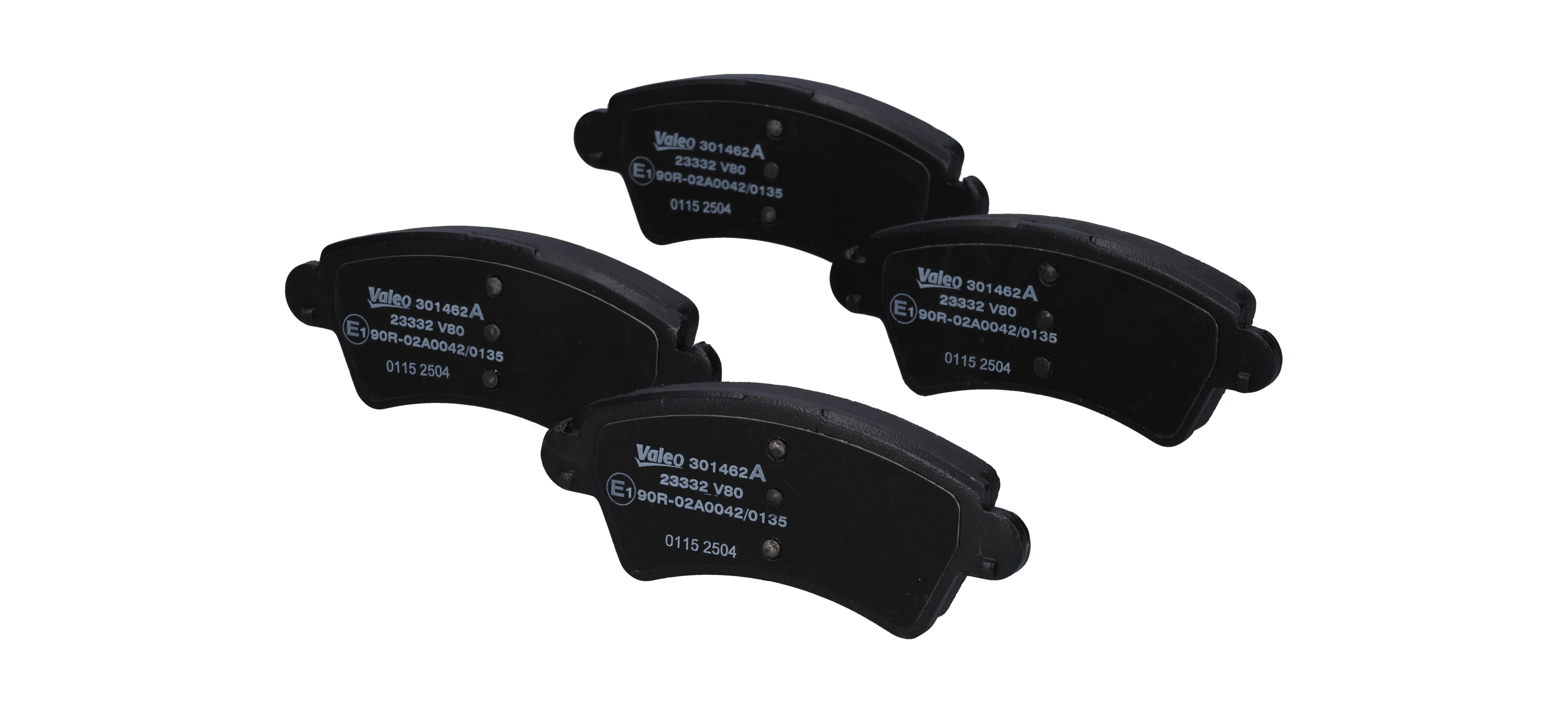 VALEO Bremsbelagsatz PEUGEOT,CITROËN 301462A 425203,1617256080,425152 E172132,172103,425229,425484,E172103,E172549 Image