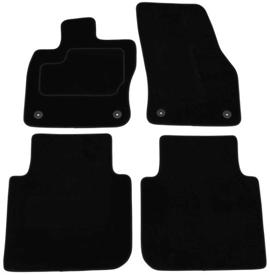 CUSTOPOL Fußmattensatz SEAT SET170C Autofußmatten Image