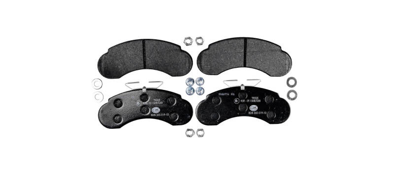 HELLA Bremsbelagsatz MERCEDES-BENZ,SSANGYONG 8DB 355 019-101 A6314200120,A6314200320,6314200020 A6314200220,AA6014217720,8369D1251,6014217720 Image
