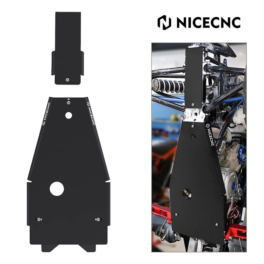 NICECNC Per Yamaha Raptor 700 ATV Telaio Completo Piastra Paramotore Telaio di Protezione Della Copertura Della Protezione 2006-2011 700 700R 2013-2024 di Alluminio