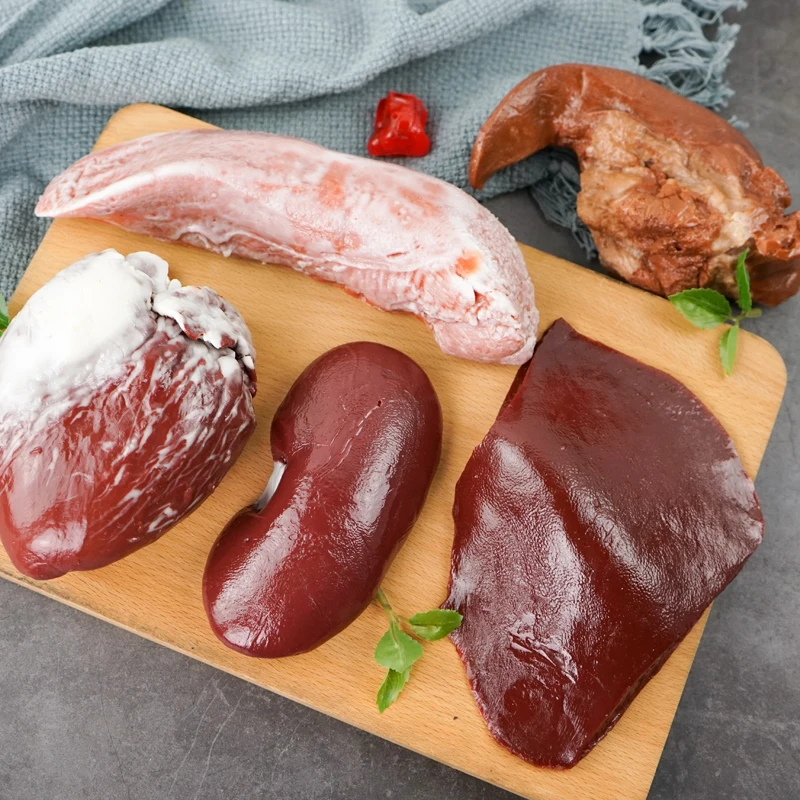 Supermarket Shopping Mall Grocery Restaurant Store Decor Fake Simulation Lean Meat Pork Beef Slice Block Steak Chops Model Props