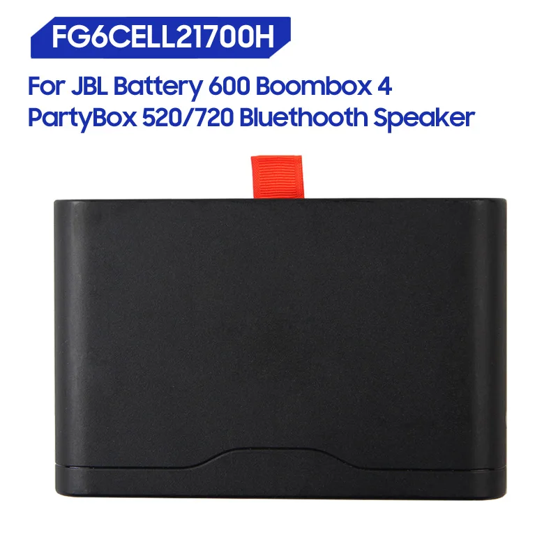 Neuer Ersatzakku FG6CELL21700H für JBL Akku 600 Boombox 4 PartyBox 520/720 wiederaufladbare Batterien 99,02 Wh Image