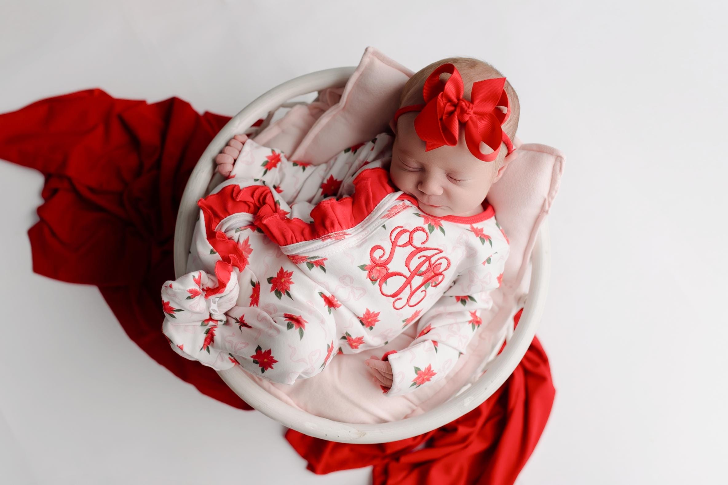 Vestito di Natale per bambina, vestito di Natale per neonato, tutina di Natale per bambina, primo vestito di Natale, vestito di Natale per grandmillen