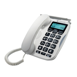 Motorola FW500 Tischtelefon mit SIM & Festnetz, 4G-Notruf, 8h Akku, große Tasten, bei Stromausfall Image