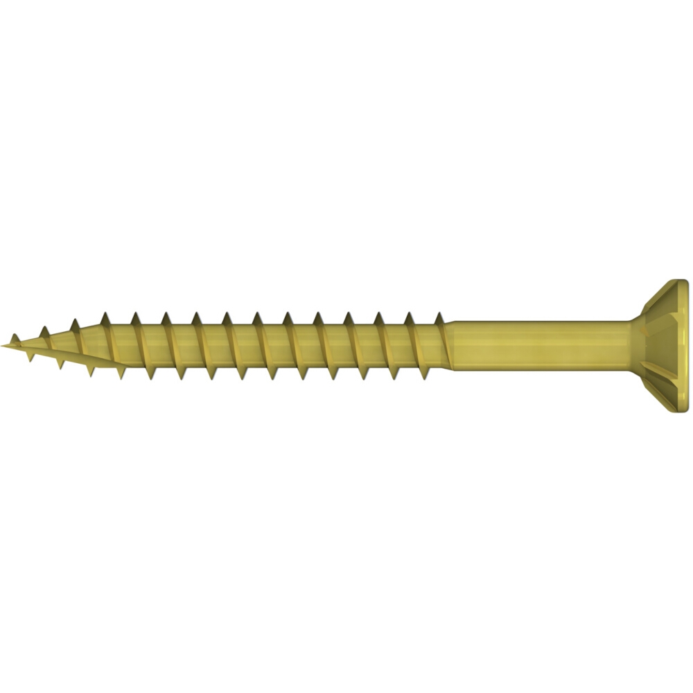 REISSER Spanplattenschrauben PZ verzinkt 6 x 80 Paket 100 Stück Image