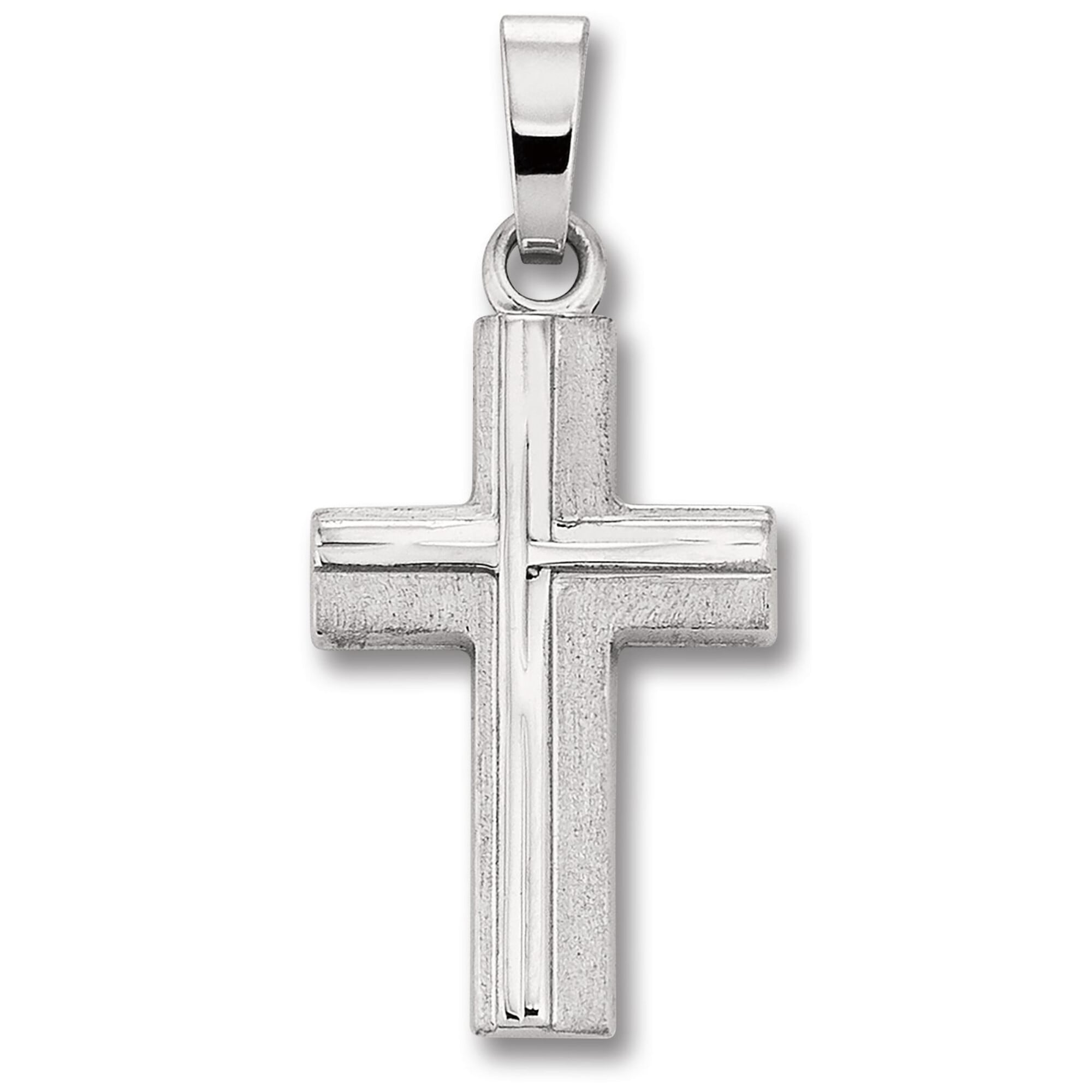 Kettenanhänger ONE ELEMENT "Kreuz Anhänger aus 925 Silber Kreuz Anhänger aus 925 Silber", silber, Schmuckanhänger, Damen, Silber 925 (Sterlingsilber), Kettenanhänger, ein stilvolles Accessoire für Damen mit Geschmack