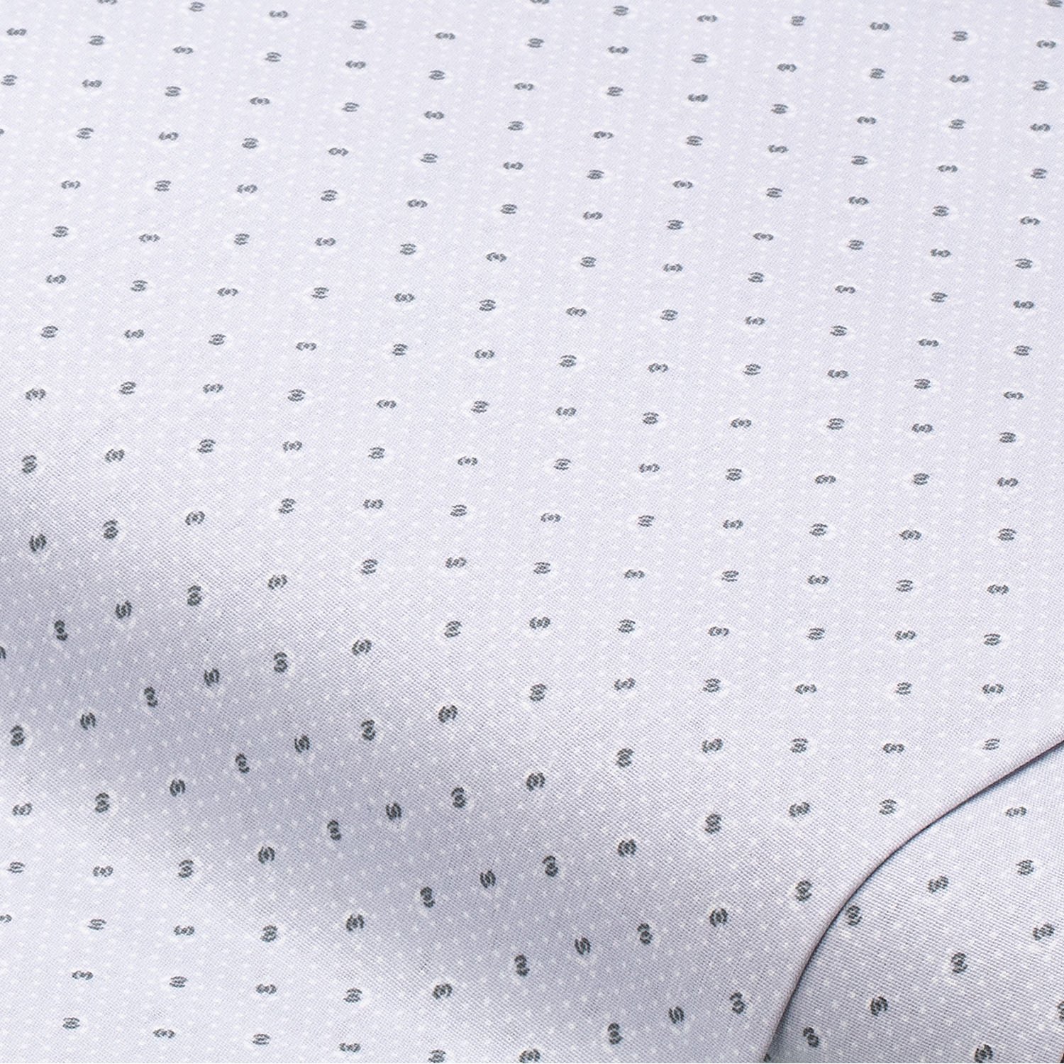 Baumwoll-Trachtenstoff Mini-Design, grau Image