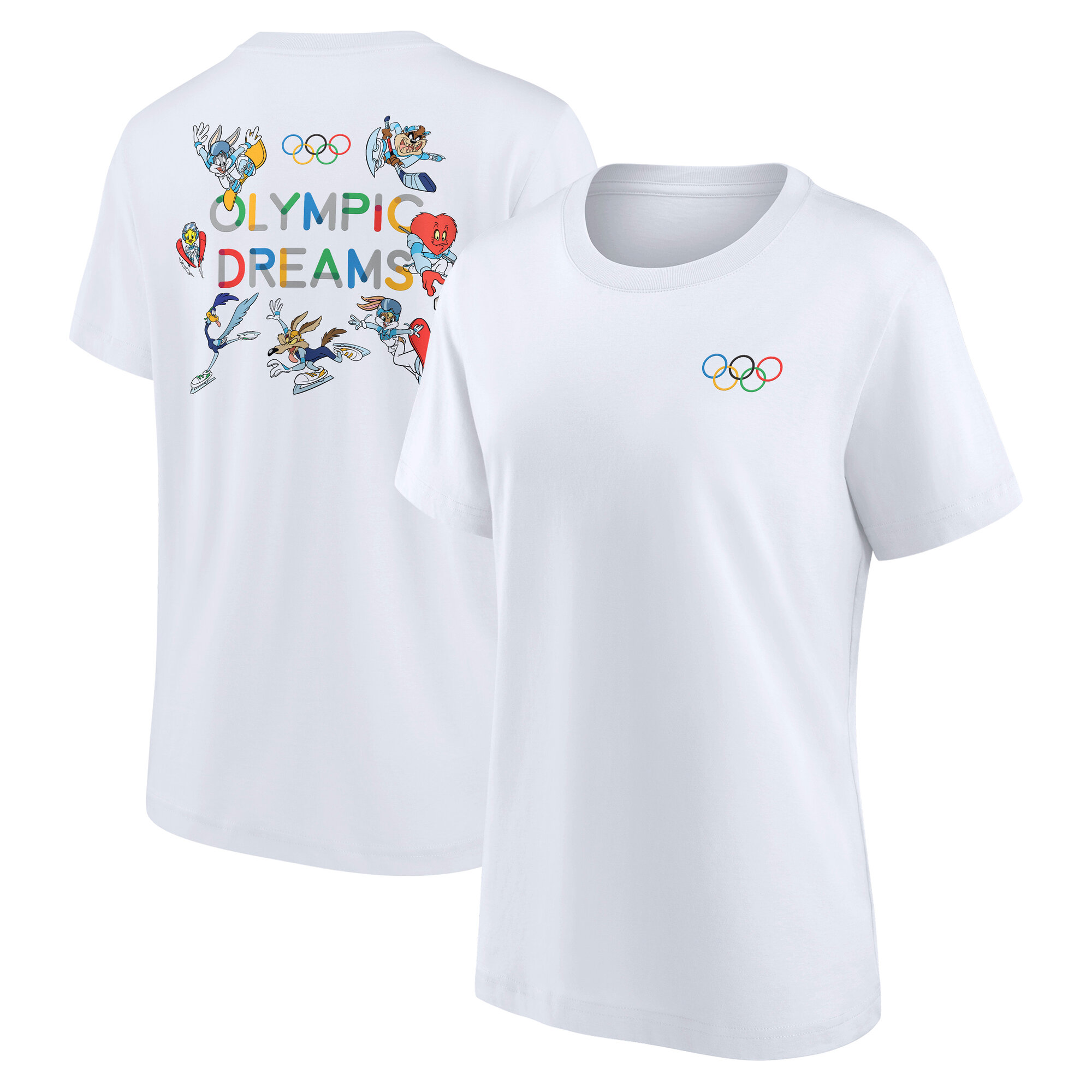 The Olympic Collection x Looney Tunes Olympic Dreams T-Shirt - Weiß - Damen Image