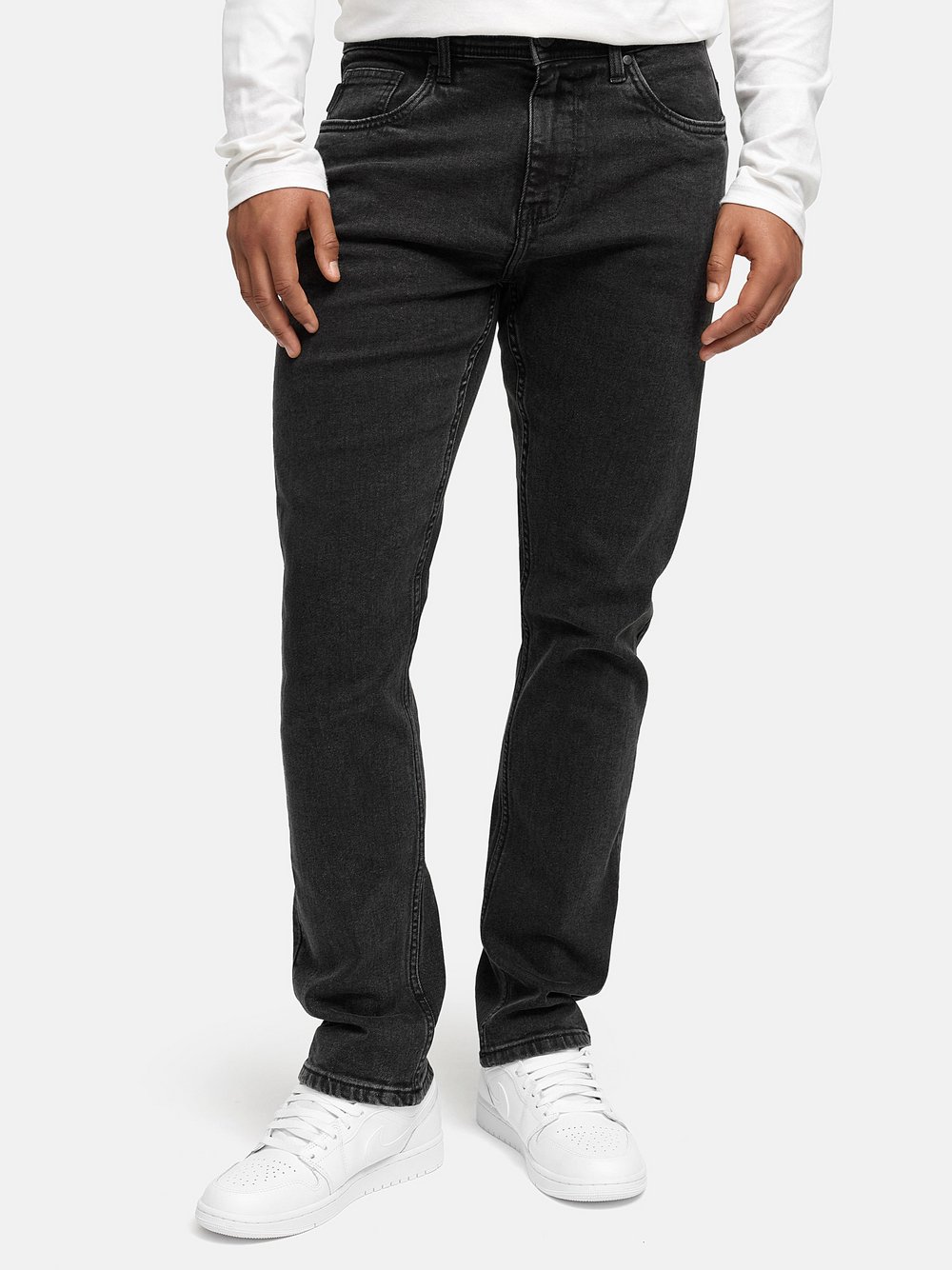 Indicode Jeanshose Herren schwarz, 33-32 Image