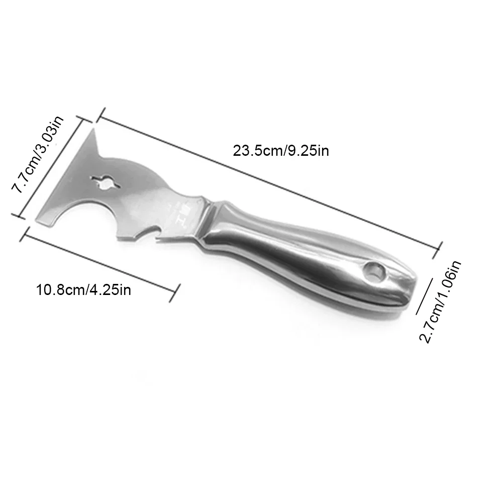 10-in-1-Schaber, Mehrzweck-Farbmesser, Pastemesser zum Entfernen von Dichtstoffen, Malen, Holz und Tapeten Image
