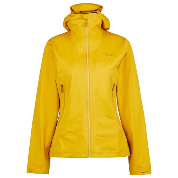 Rab - Women's Kinetic 2.0 Jacket - Regenjacke Gr S gelb