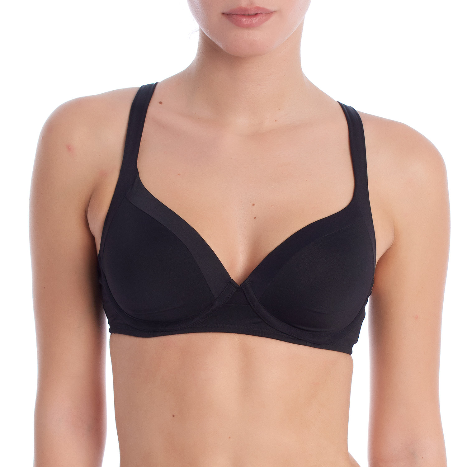 Schaumstoff D0A75 Bügelfreier BH für Frauen Image