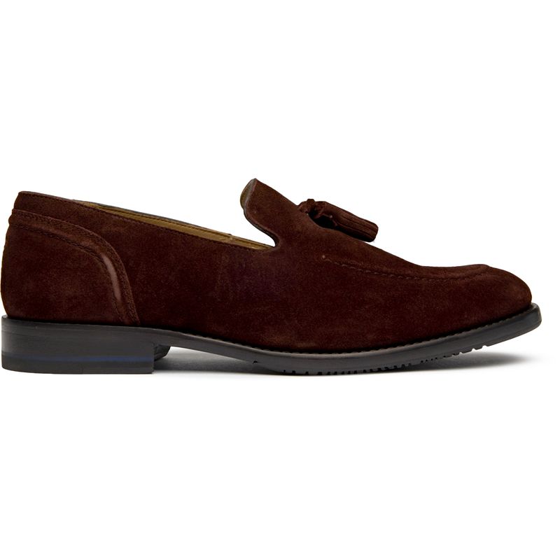 Oliver Sweeney Mens Plumtree Shoes - Brown Suede - Size UK 8 | Oliver Sweeney Sale | Discount Designer Brands