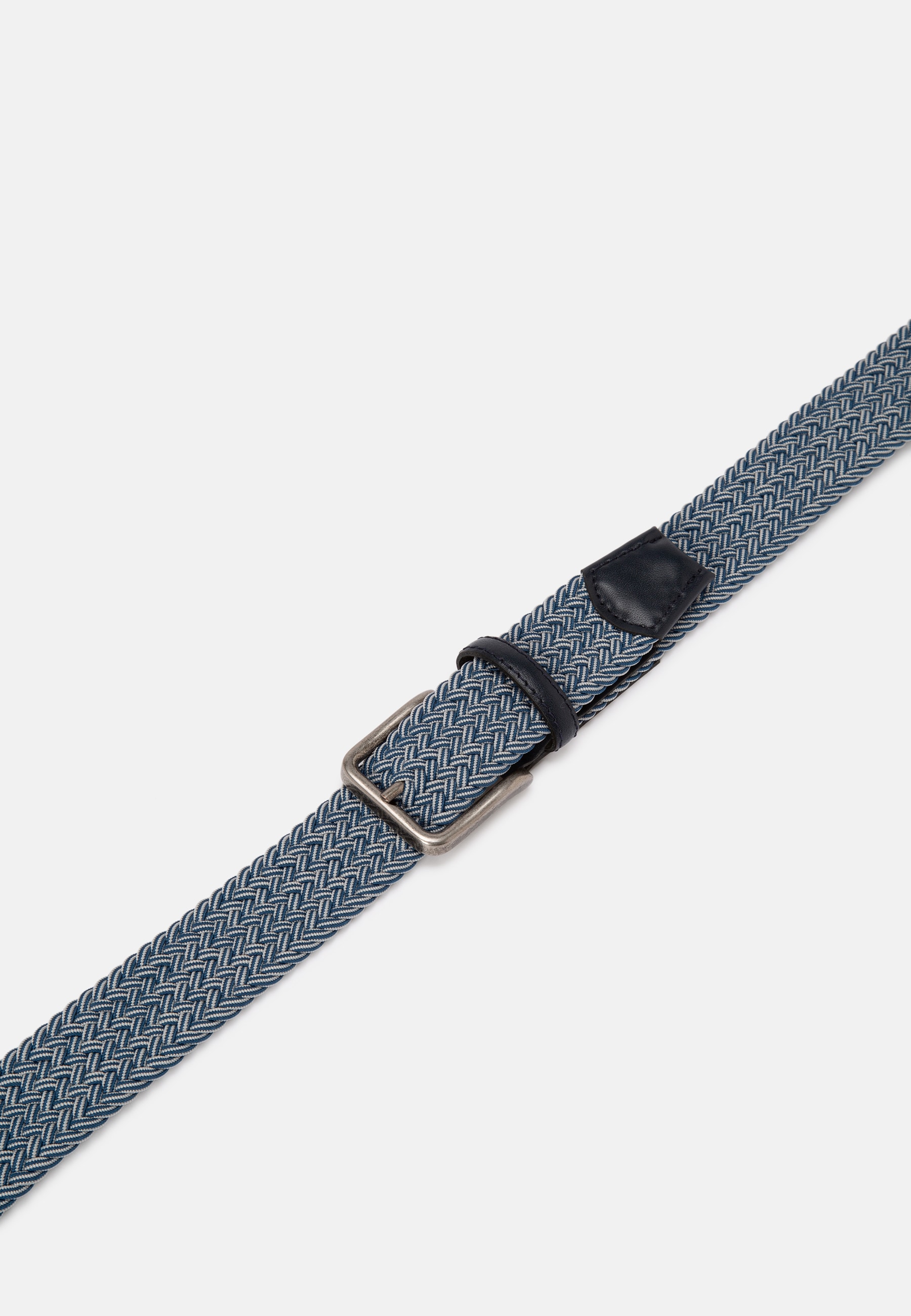 Flechtgürtel LLOYD MEN’S BELTS "Lloyd Belts Herrengürtel 0238", Jungen, Gr. 11,5, blau (royal blau), Kunstfaser, Gürtel Image