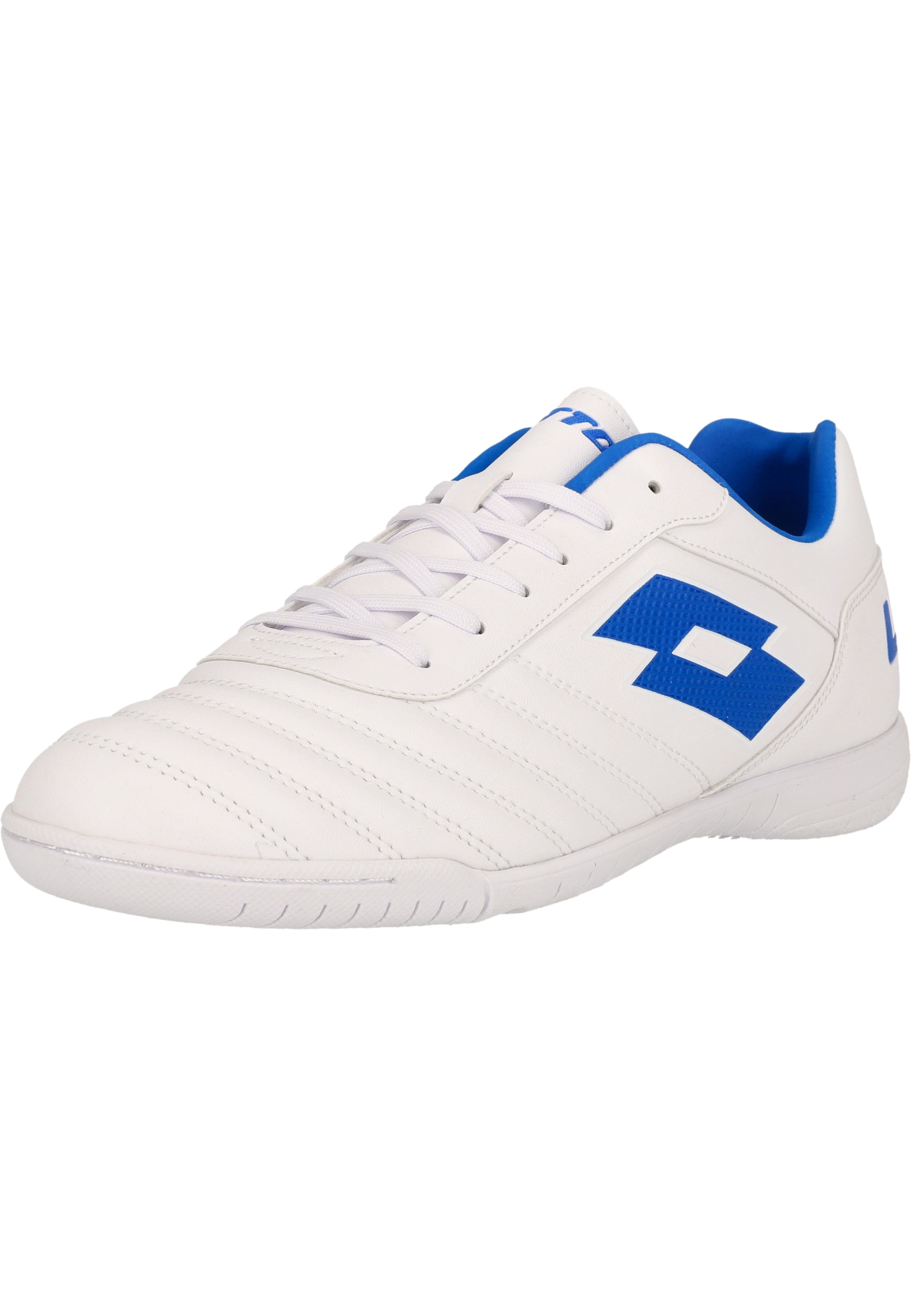 Fußballschuh LOTTO "Milano 700", Damen, Gr. 43, weiß, Polyurethane, Schuhe Fußballschuh, mit praktischer Gummisohle