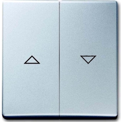 Busch-Jaeger Wippe alusilber 2126-33 2CKA001731A1971 Image