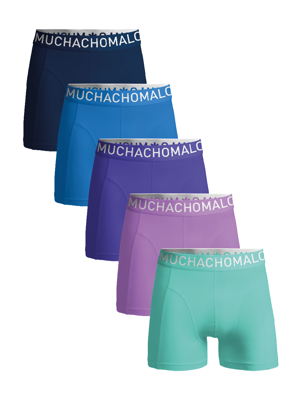 Muchachomalo Herren Boxershorts – 5 Stück – Herren Unterhosen Image