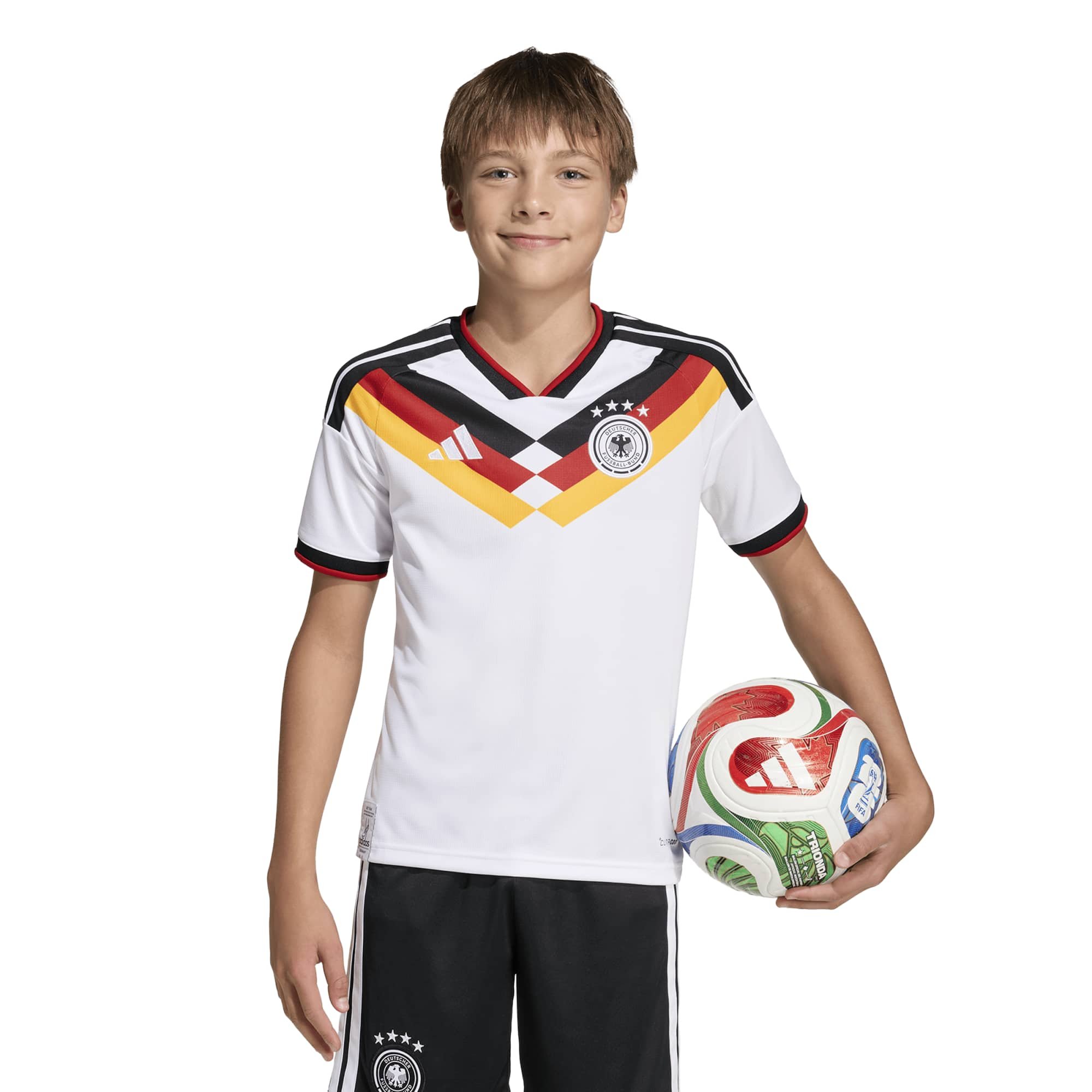 Maillot Domicile de l'équipe nationale d'Allemagne adidas 2026 - Enfant - unisexe Taille: 9-10 Years