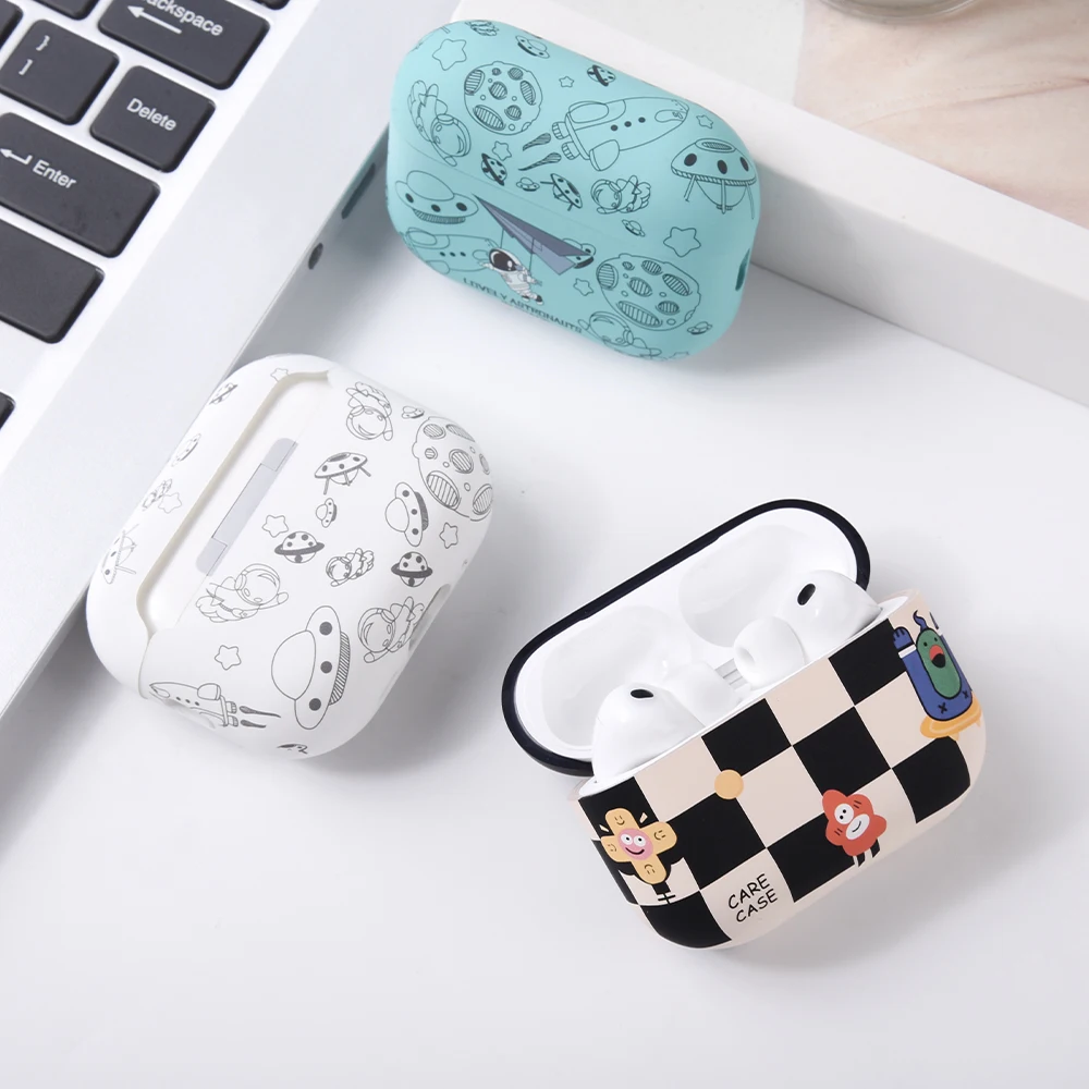 Space Case für Apple AirPods Pro 3. Generation, luxuriöse Abdeckung, kabellose Bluetooth-Kopfhörerschale für Air Pods Pro 3. Generation Image