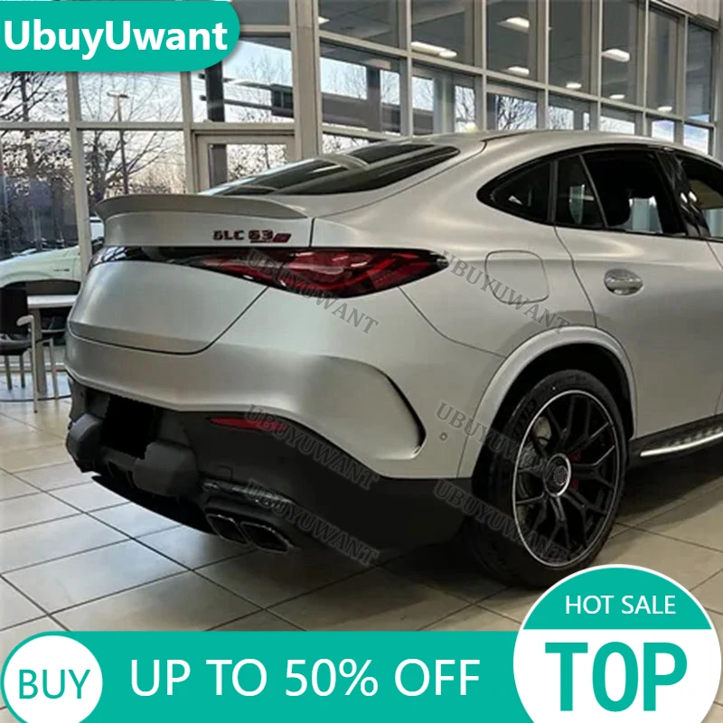 Für BENZ GLC-Klasse Coupé C254 AMG 2023-2025 Heckspoiler Kofferraumflügel Dachspoiler Hecklippe Diffusor Autoteile Image