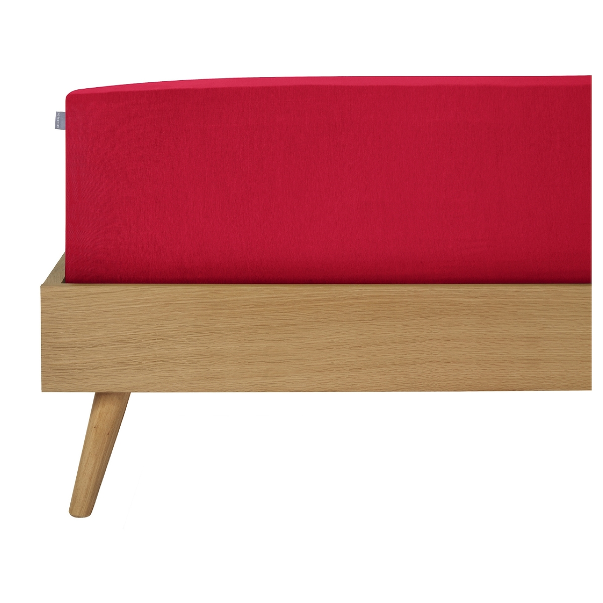 Schiesser Spannbettlaken Jessi - Edeljersey - 180 x 200 cm - Rot Image