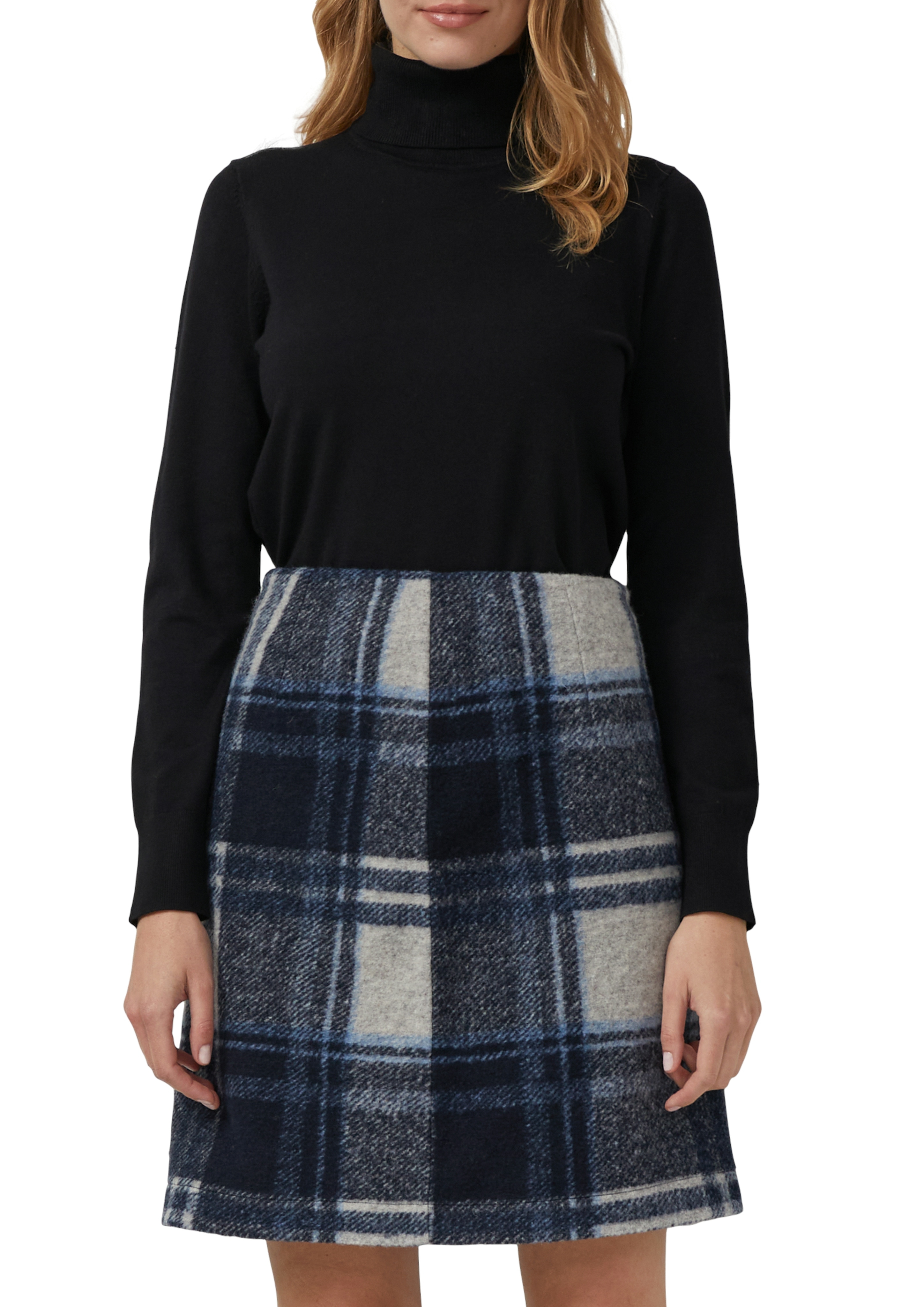 Strickpullover S.OLIVER, Damen, Gr. 34, schwarz, Strick, Obermaterial: 72% Viskose, 28% Polyester, unifarben, regular fit normal, ohne Ausschnitt, elastischer Bund, Pullover Strickpullover, mit Rollkragen