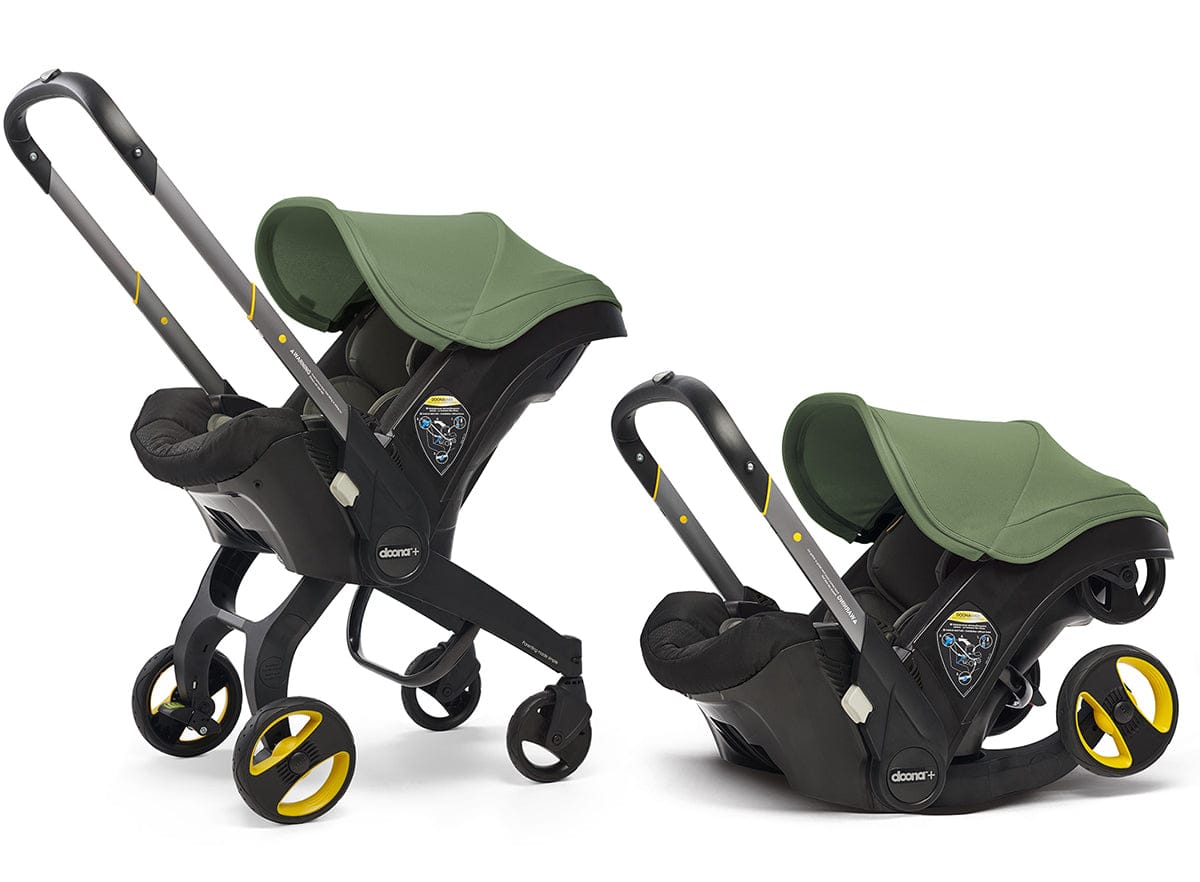 Doona OPEN BOX+ Infant Car Seat & Stroller - Desert Green