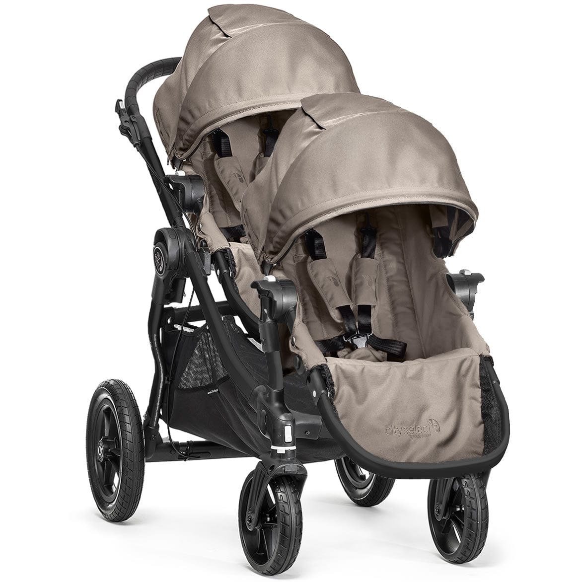 Baby Jogger City Select Double Stroller - Sand (2014)