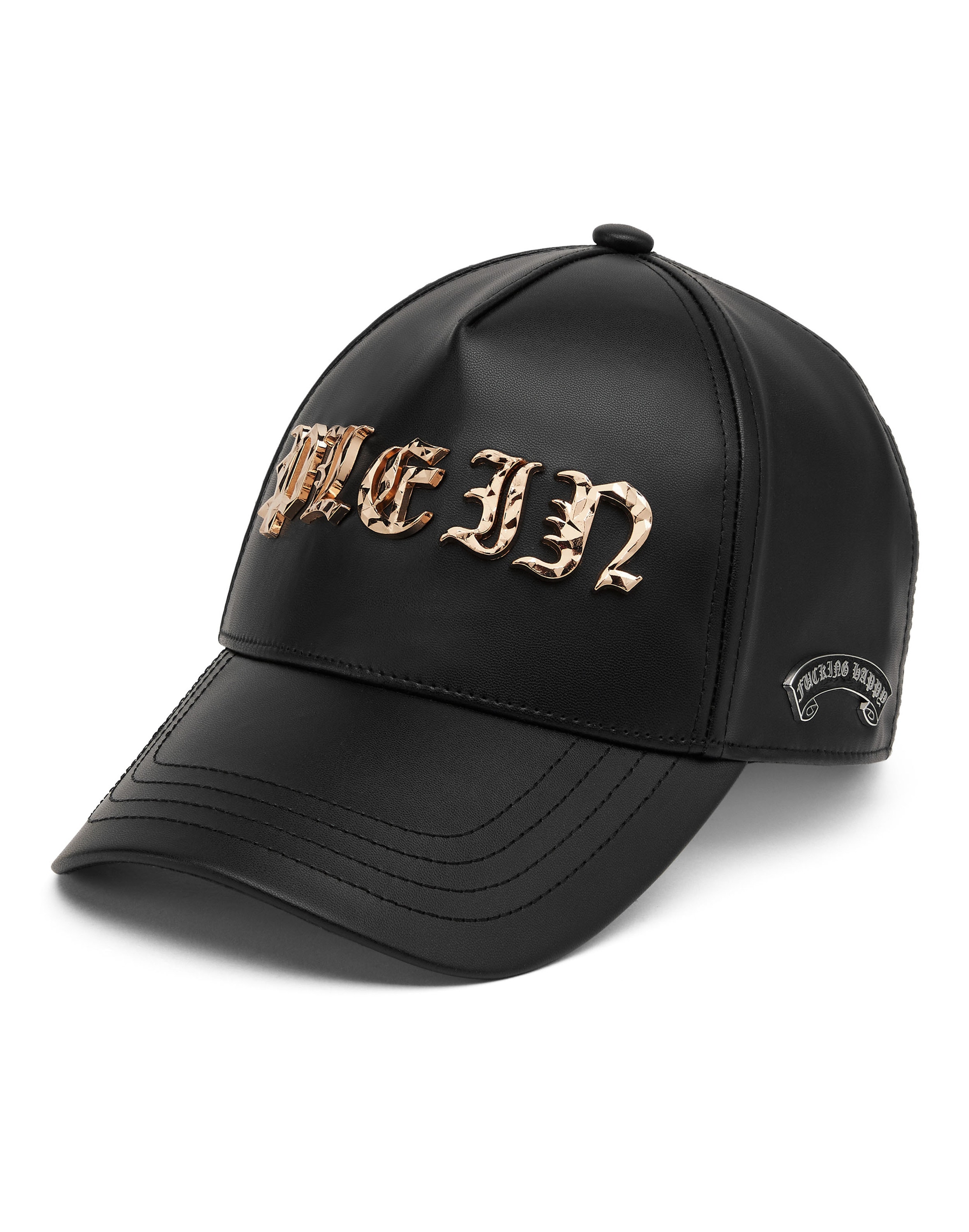 Baseball Cap PHILIPP PLEIN "Gothic Plein", Damen, 0295, schwarz, schwarzmatt, Caps Image
