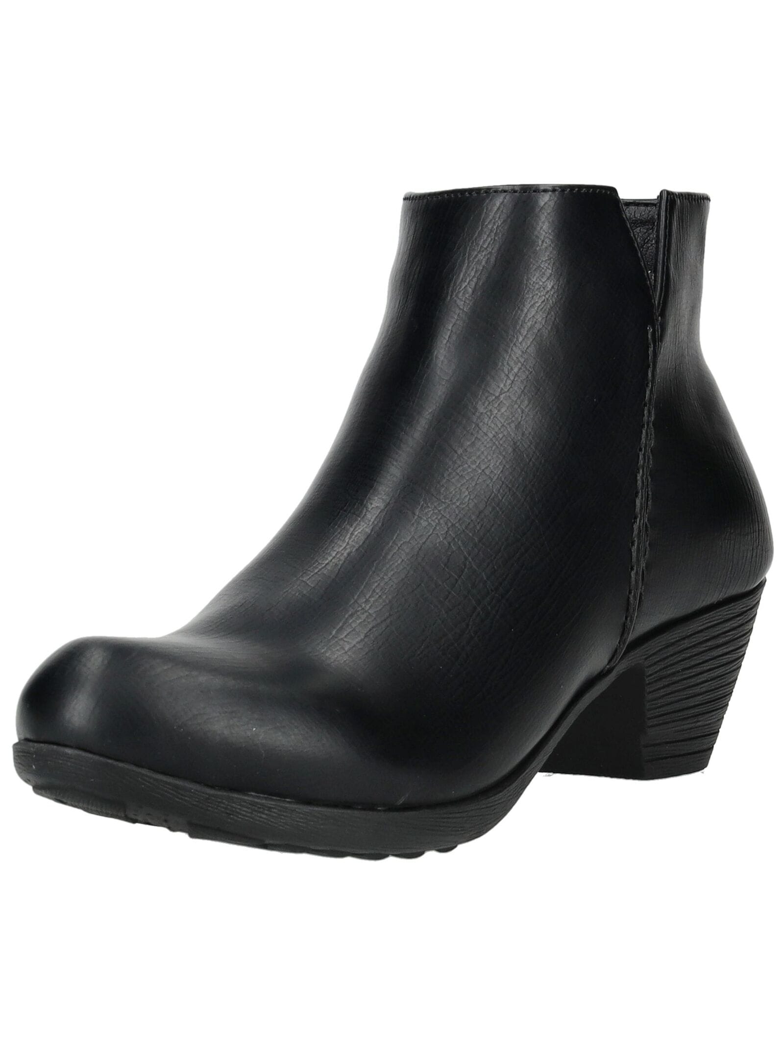 Stiefelette ANDREA CONTI "Andrea Conti Stiefelette Lederimitat", Damen, Gr. 41, schwarz, Lederimitat, Schuhe Stiefelette