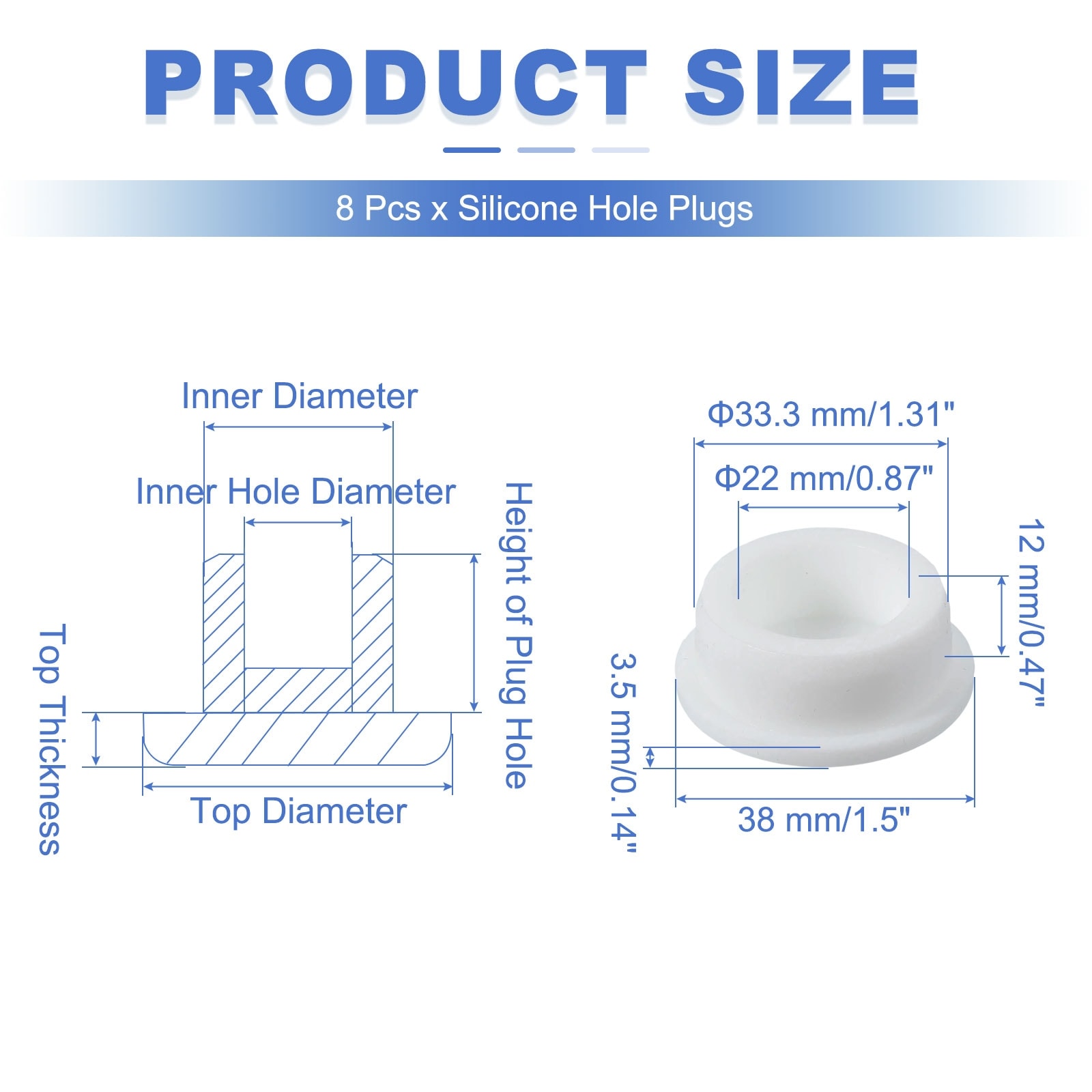 Watch Pouch, Portable Watch Case - White