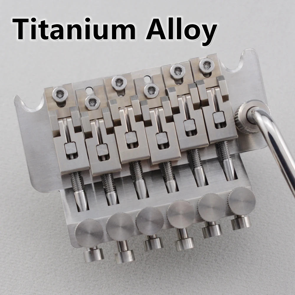1 Satz hochwertige Titan legierung Tremolo System Bridge Gitarre Bridge - JP (Herkunft) Image