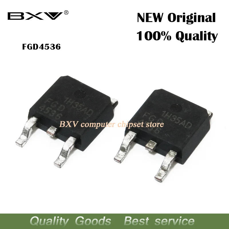 10 Stück FGD4536TM TO-252 FGD4536 TO252 neues Original Image