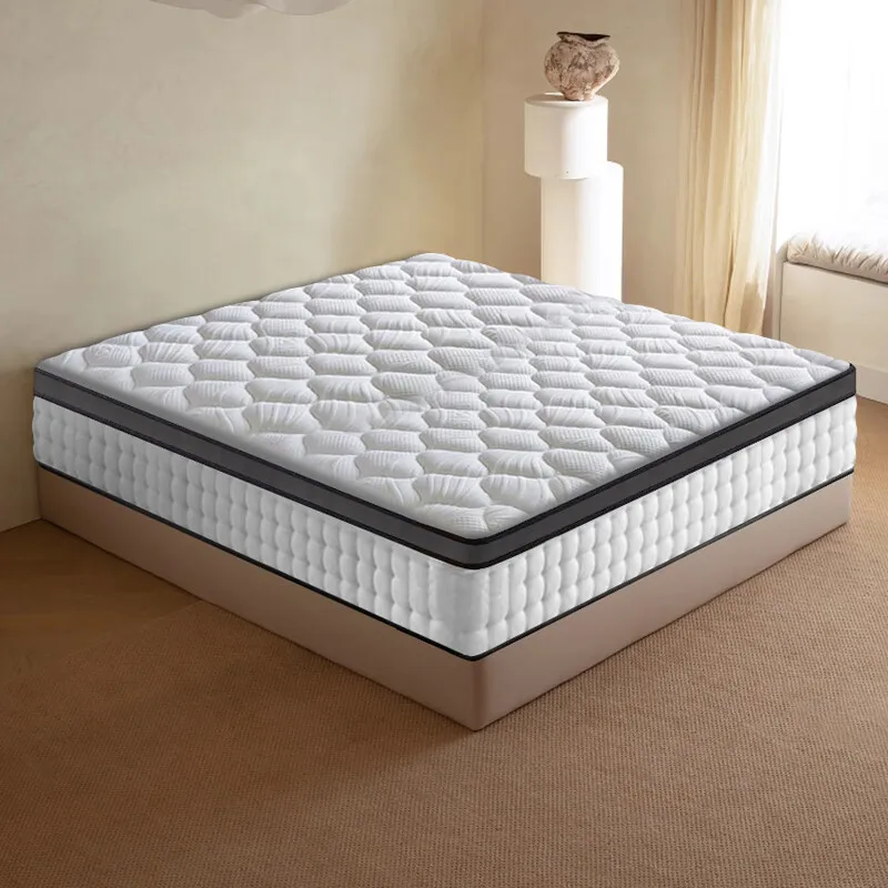 Online-Bestseller, Gesundheitsmatratze, Großhandelslieferant, komprimierte Hybrid-Latex-Taschenfederkernmatratze aus Memory-Schaum, hypoallergisch Image