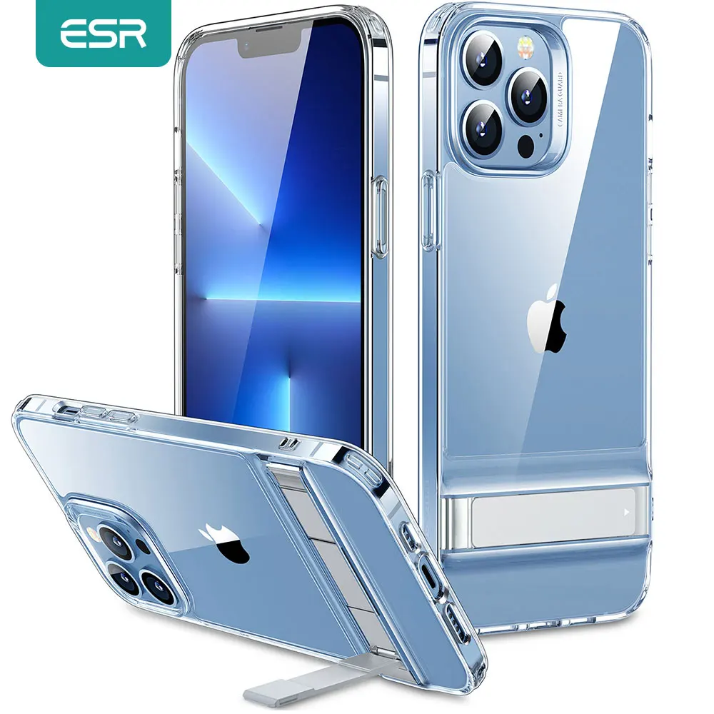 ESR per iPhone 15 14 13 12 Pro Max Custodia per iPhone 13 Pro Custodia con cavalletto per iPhone 15 Plus SE 13 12 11 8 7 Custodia con supporto