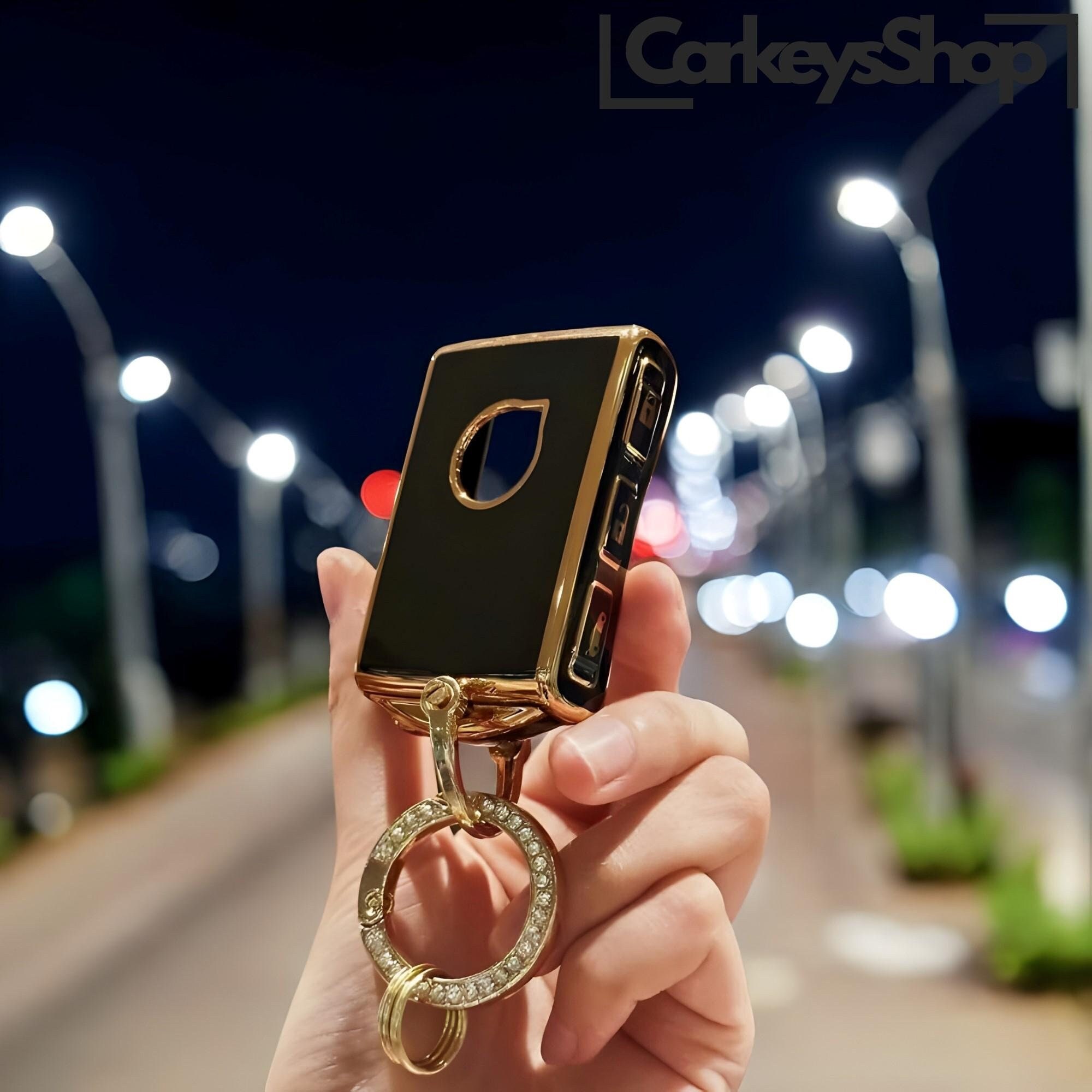 Custodia per chiave Volvo, con portachiavi, elegante, portachiavi in TPU, custodia per chiave auto, custodia per chiave auto, chiave auto, custodia pe