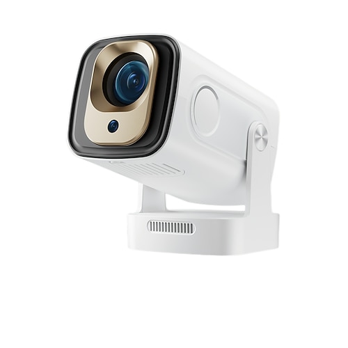 HY260 Pro tragbarer Projektor mit Android 11, 2,4 GHz/5 GHz WLAN 6, Allwinner H713 Quad-Core-Prozessor, geeignet für Heimkino, Outdoor-Projektion im Garten, Filmabende unter freiem Himmel, modernes Image