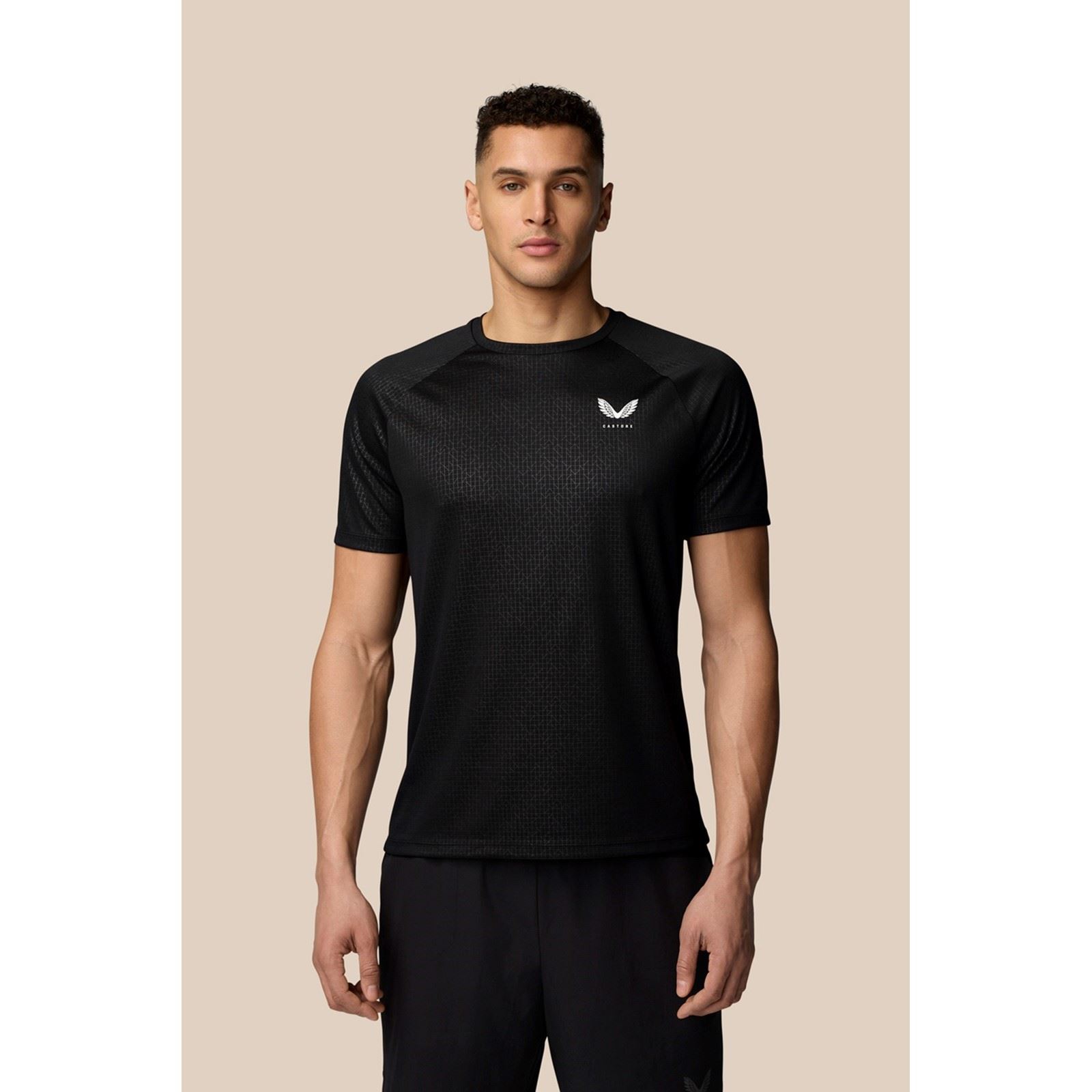 Castore Adapt T-Shirt Polyester Herren Schwarz Sport-T-Shirts Image