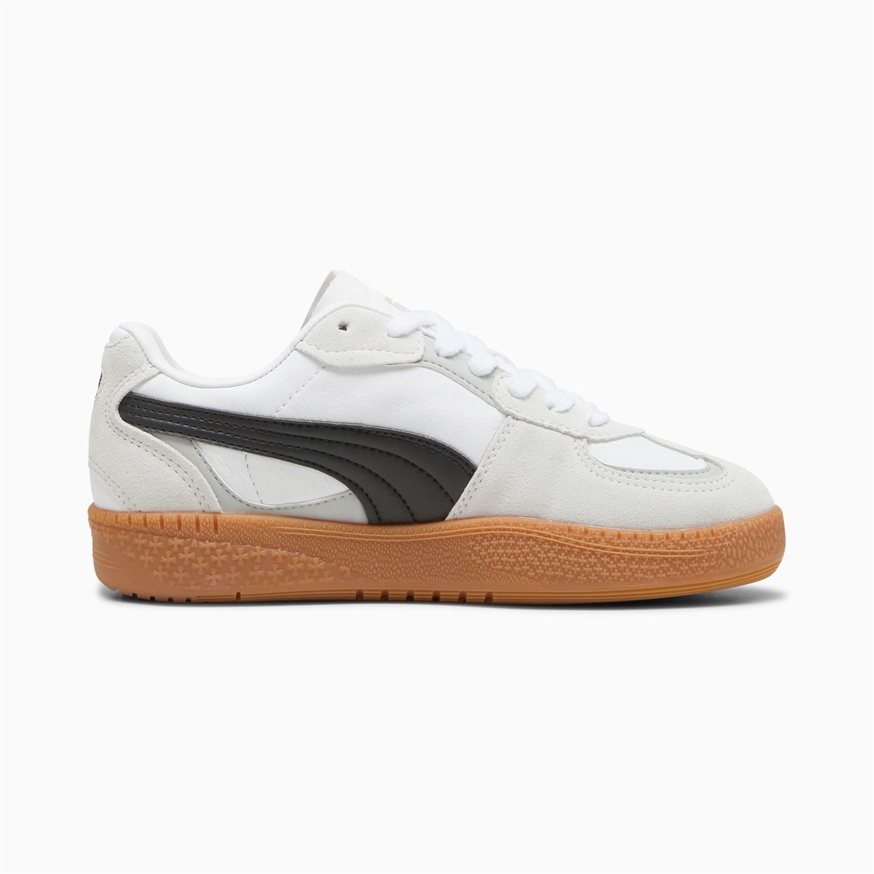 Puma Palermo Moda Leder Damen Grau/Schwarz Sneaker Image