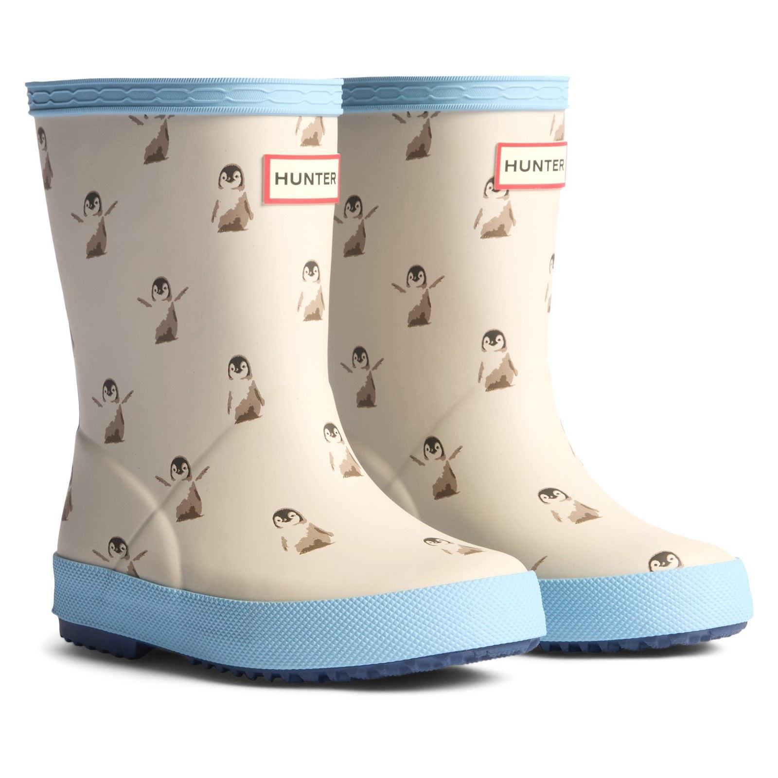 Hunter Kinder First Boot Gummistiefel für Kinder - Pinguin Wellington Stiefel Image