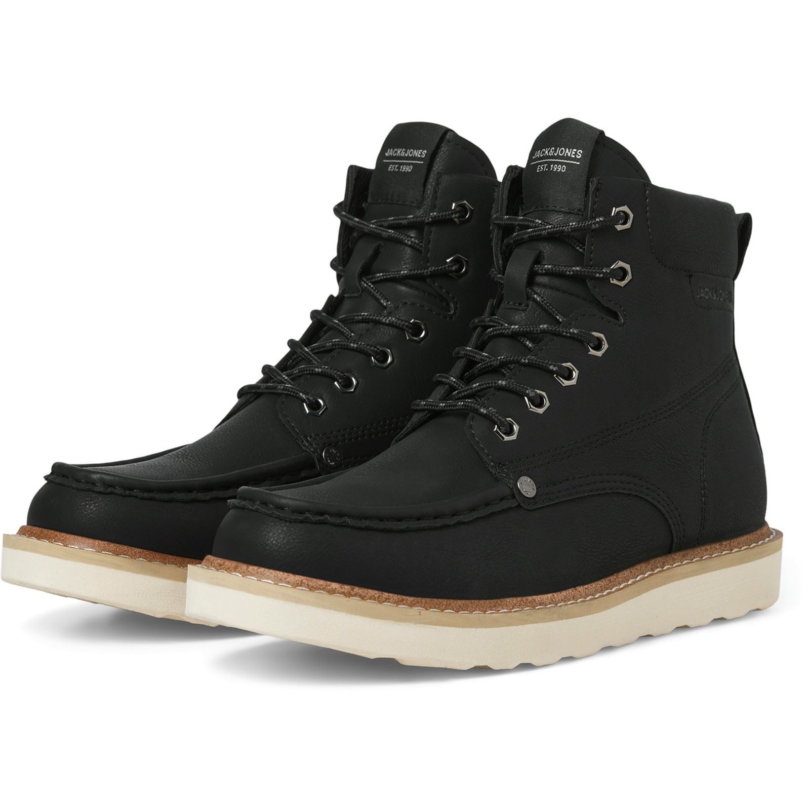 Jack & Jones Archway Mokassin Polyurethan Herren Anthrazit Stiefeletten